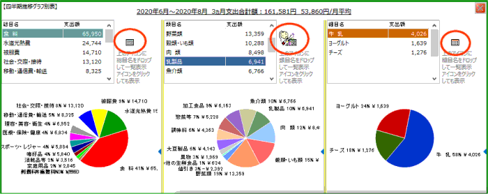 拡大画像表示